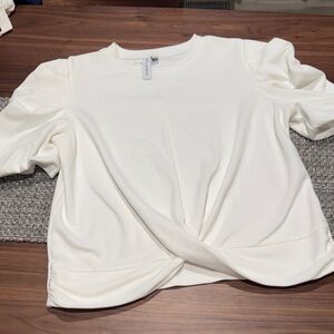 Grace + Karma twist front shirt